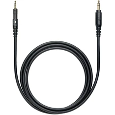 Audio-Technica ATH-M50x/ATH-M40x fejhallgatókhoz 1,2m egyenes fekete kábel