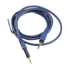 Audio-Technica ATH-M50x/ATH-M40x fejhallgatókhoz 1,2m egyenes kék kábel