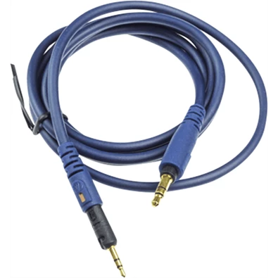 Audio-Technica ATH-M50x/ATH-M40x fejhallgatókhoz 1,2m egyenes kék kábel