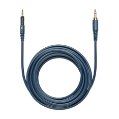 Audio-Technica ATH-M50x/ATH-M40x fejhallgatókhoz 3m egyenes kék kábel