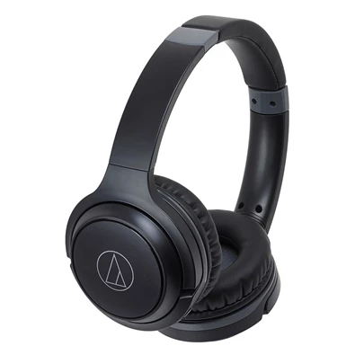 Audio-Technica ATH-S200BTBK Bluetooth mikrofonos fekete fejhallgató