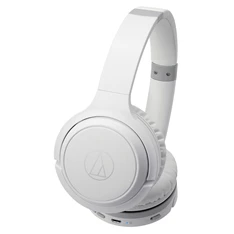 Audio-Technica ATH-S200BTWH Bluetooth fehér mikrofonos fejhallgató