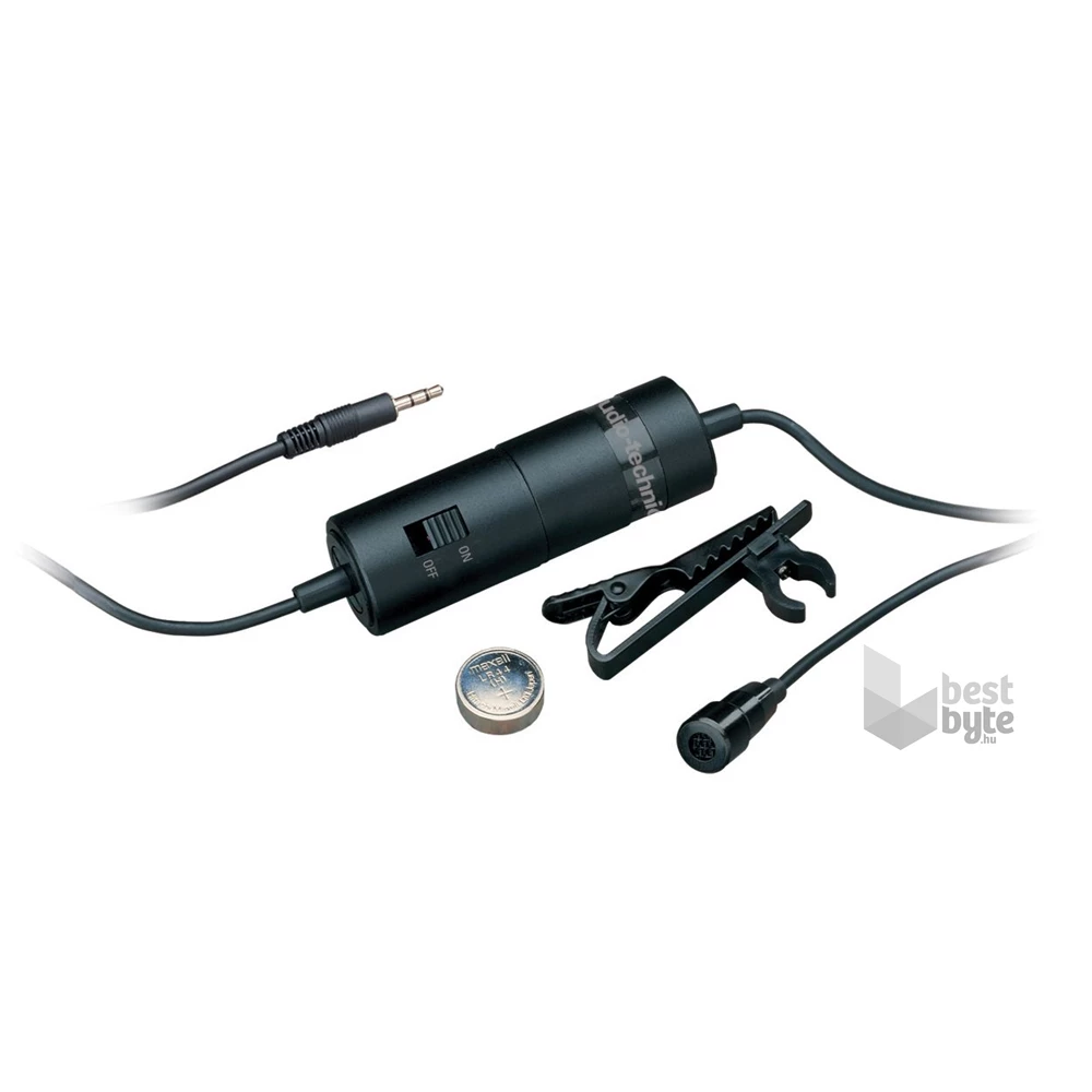 Audio-Technica ATR3350 csíptethető miniatűr kondenzátoros mikrofon