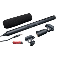 Audio-Technica ATR6550 fekete sztereó kondenzátoros puska mikrofon