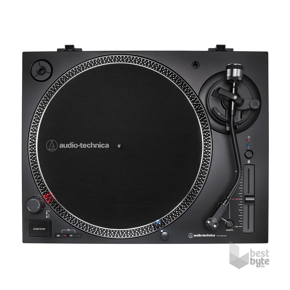 Audio-Technica AT-LP120XBTUSBBK fekete Bluetooth/USB kimenet bakelit lemezjátszó