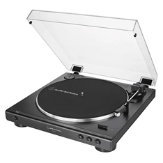 Audio-Technica AT-LP60XBTBK fekete Bluetooth/bakelit lemezjátszó