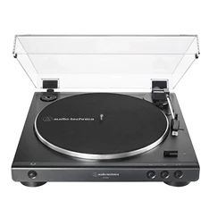 Audio-Technica AT-LP60XBTBK fekete Bluetooth/bakelit lemezjátszó