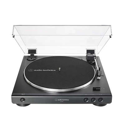 Audio-Technica AT-LP60XUSBGM fekete USB/bakelit lemezjátszó