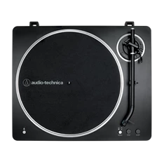 Audio-Technica AT-LP70XBTBS automata szíjhatásos fekete-ezüst Bluetooth/bakelit lemezjátszó