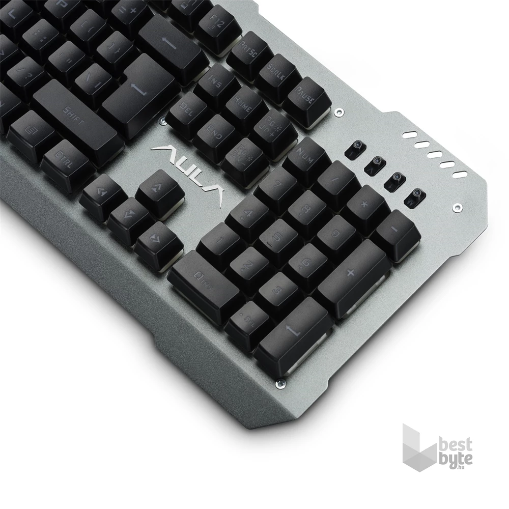 Aula Moon Slasher HUN fém világító gamer billentyűzet