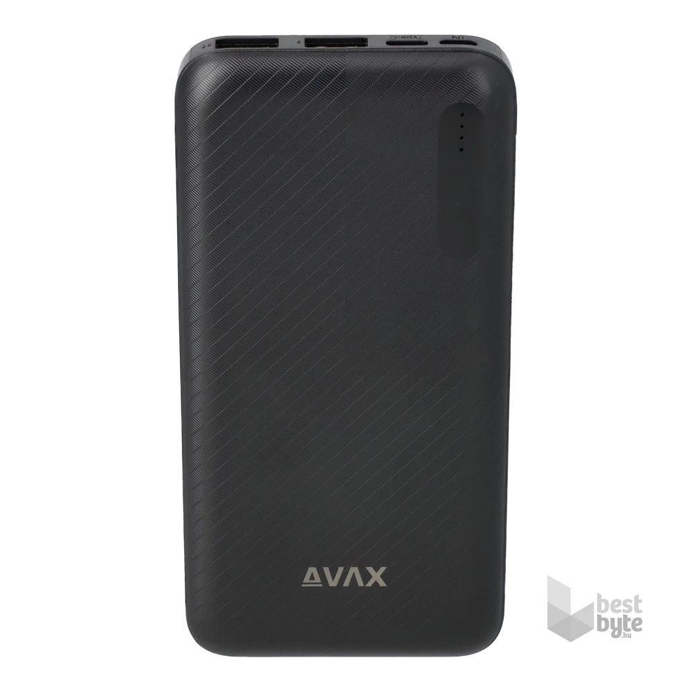 Avax PB103B LIGHTY 8000mAh fekete power bank