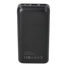 Avax PB201B LIGHTY 20000mAh fekete power bank
