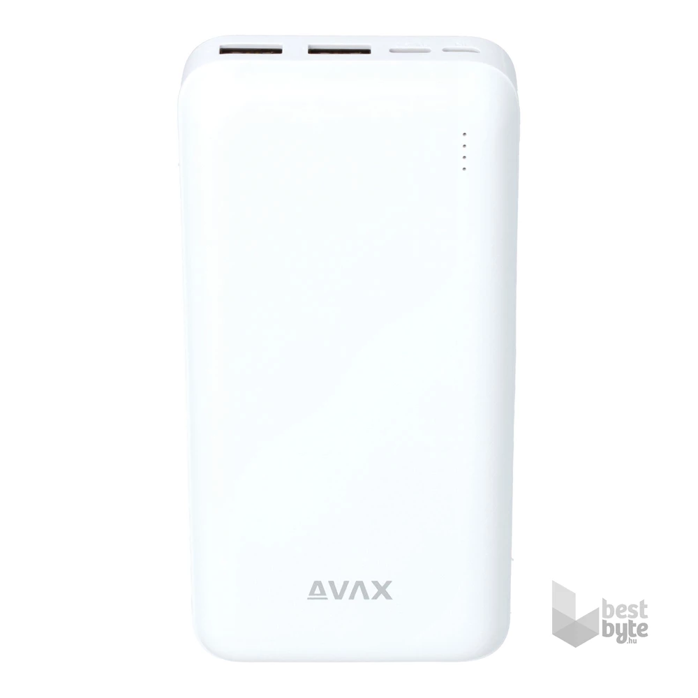 Avax PB201W LIGHTY 20000mAh fehér power bank