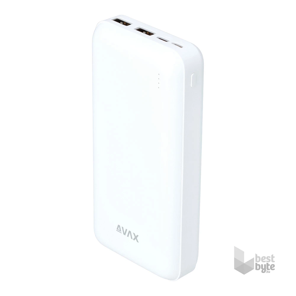 Avax PB201W LIGHTY 20000mAh fehér power bank