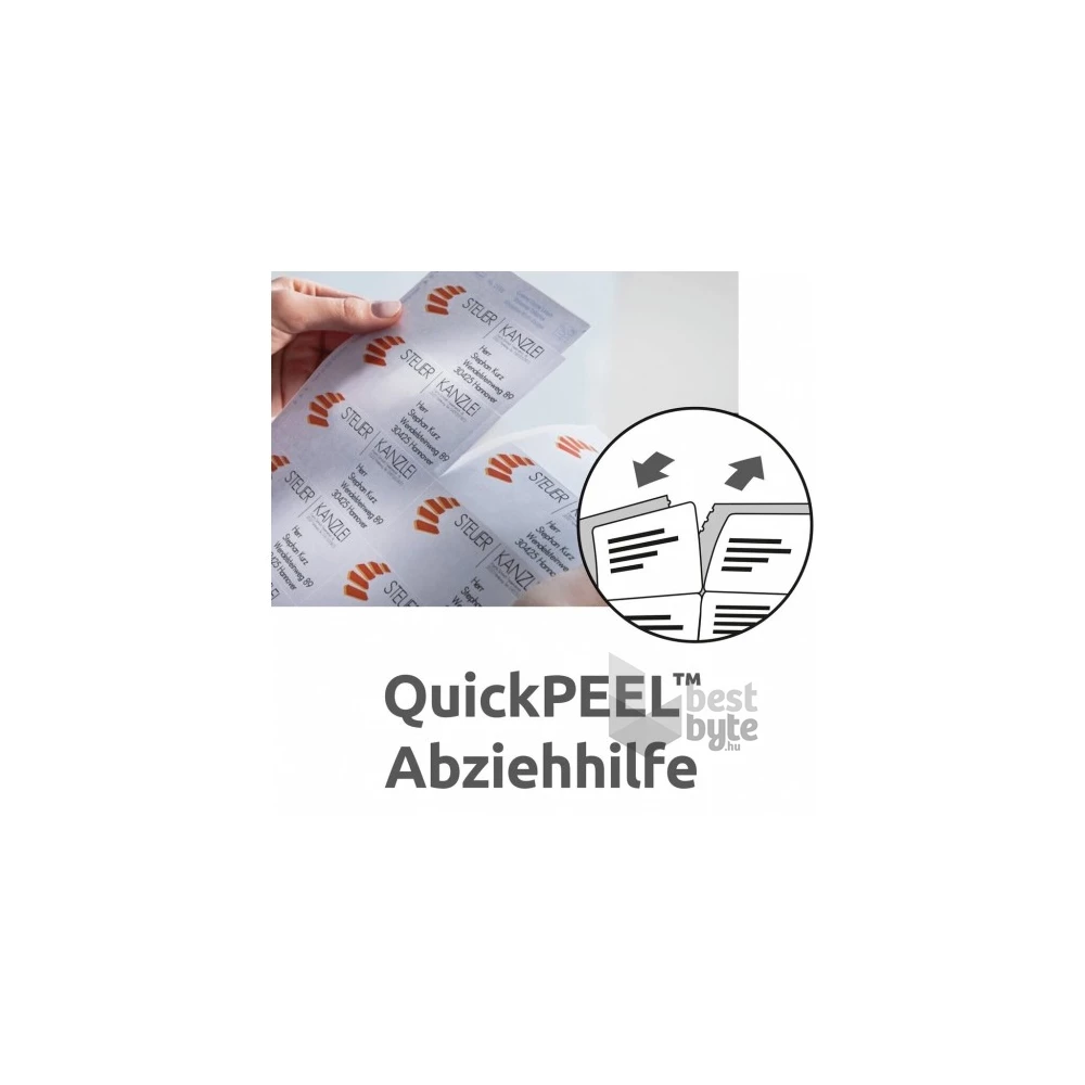 Avery 3660 QP 97×67,7mm univerzális 800db-os etikett