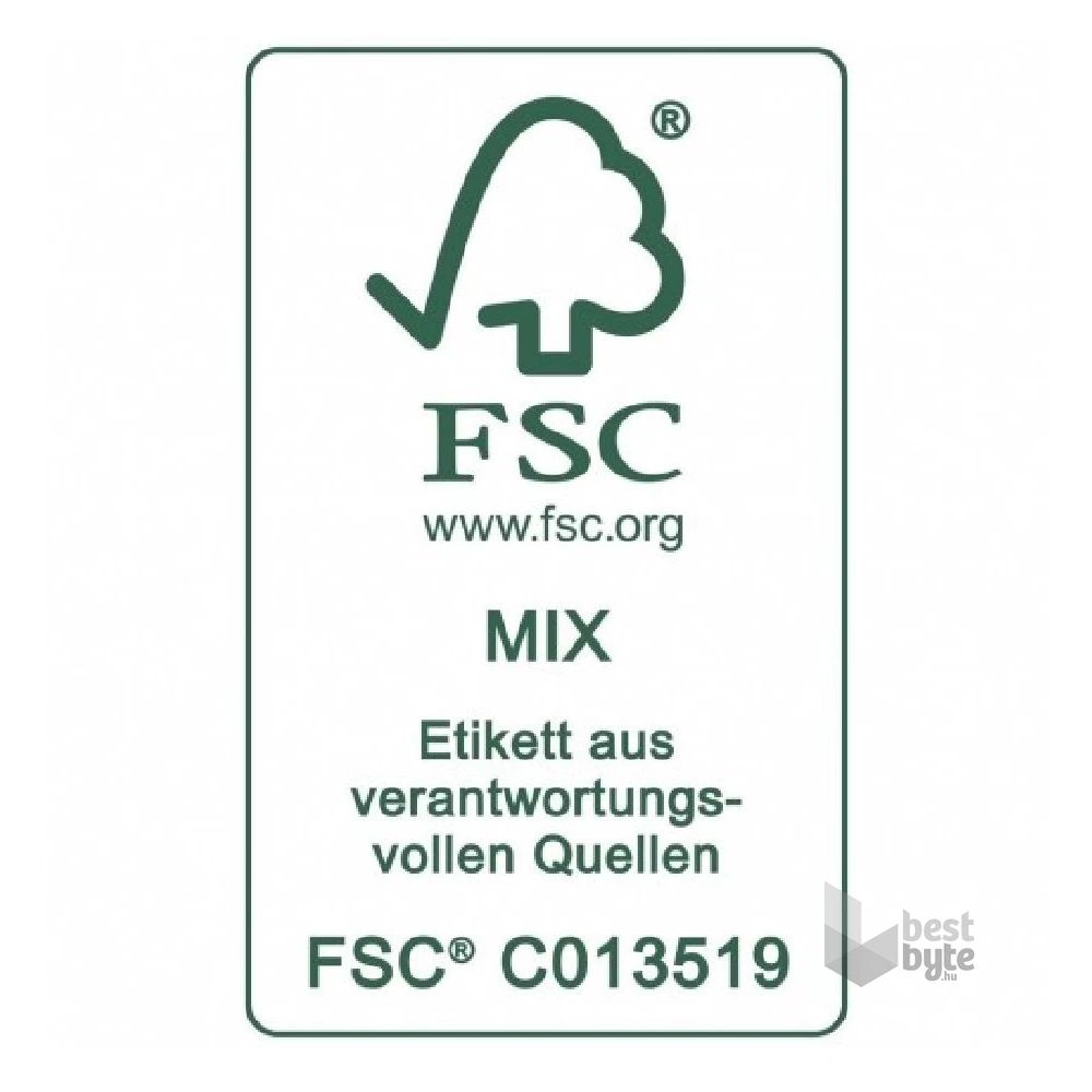 Avery 7251 Törékeny piktogram 74x100mm 200db-os címke