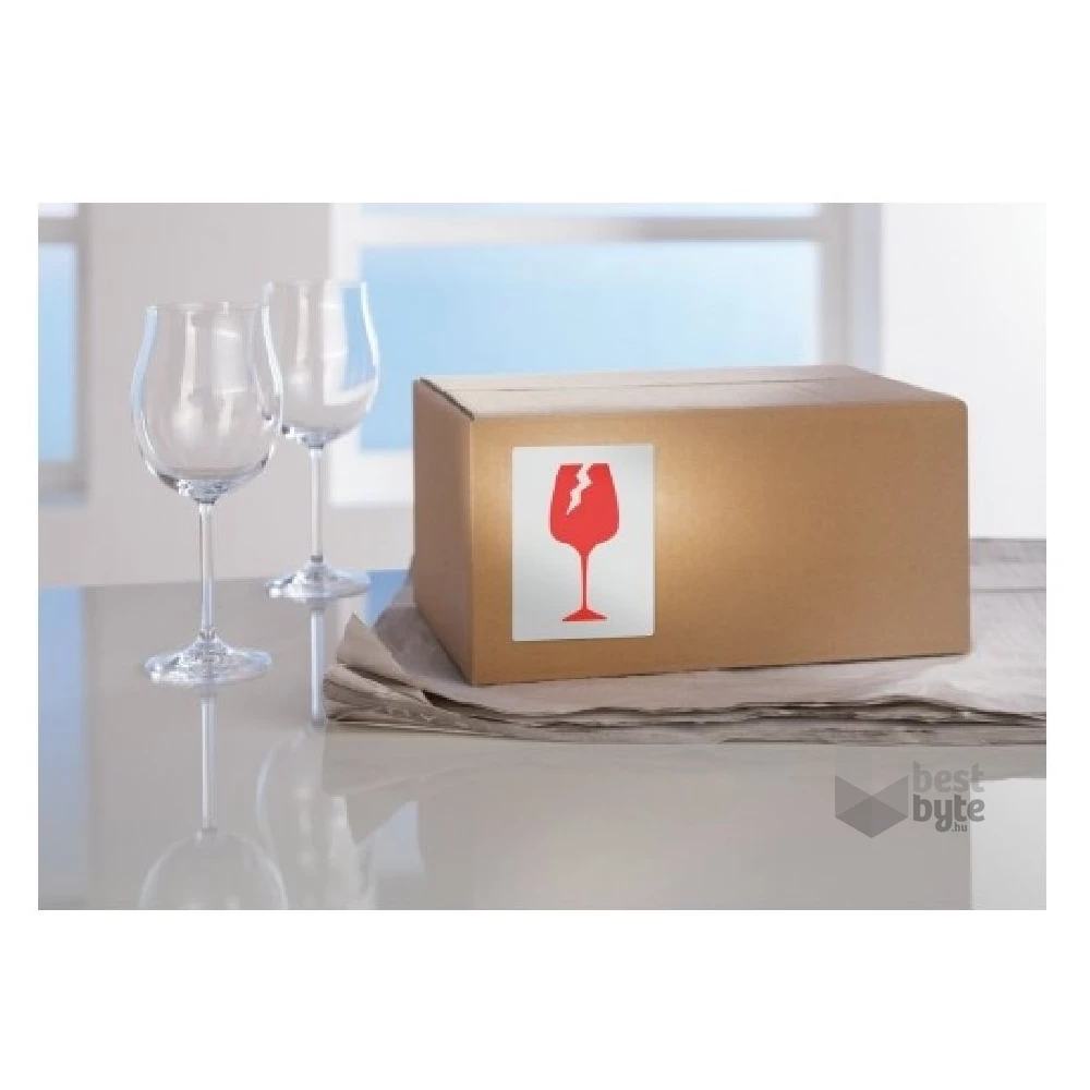 Avery 7251 Törékeny piktogram 74x100mm 200db-os címke