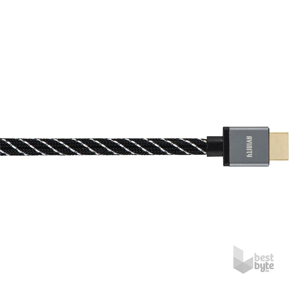 Avinity 127173 (2) 3m High Speed HDMI 8K HDR szövet aranyozott kábel