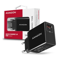 Axagon ACU-QC19 QC3.0 fekete fali töltő