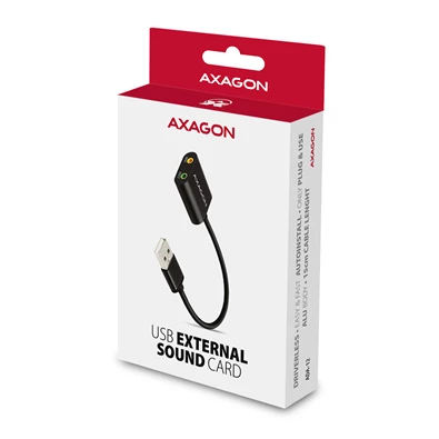 Axagon ADA-12 USB stereo audio adapter