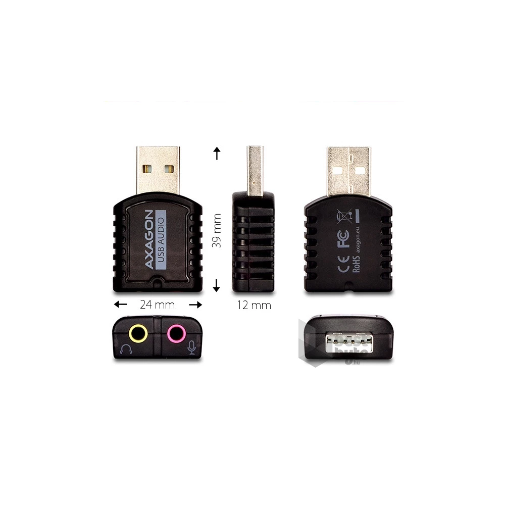 Axagon ADA-10 USB stereo audio adapter
