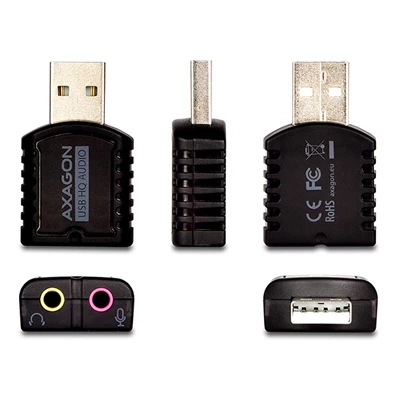 Axagon ADA-17 USB stereo HQ audio adapter