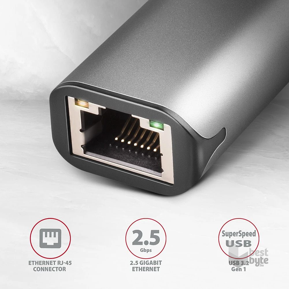 Axagon ADE-25R Type-A USB 3.2 - Gigabit Ethernet adapter
