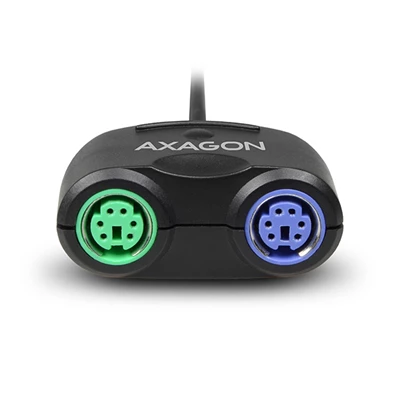 Axagon ADPS-50 USB 2.0 - 2 db PS2 aktív adapter