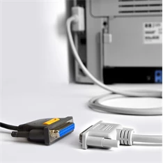 Axagon ADP-1P25 USB 2.0 - párhuzamos DB25 nyomtató adapter