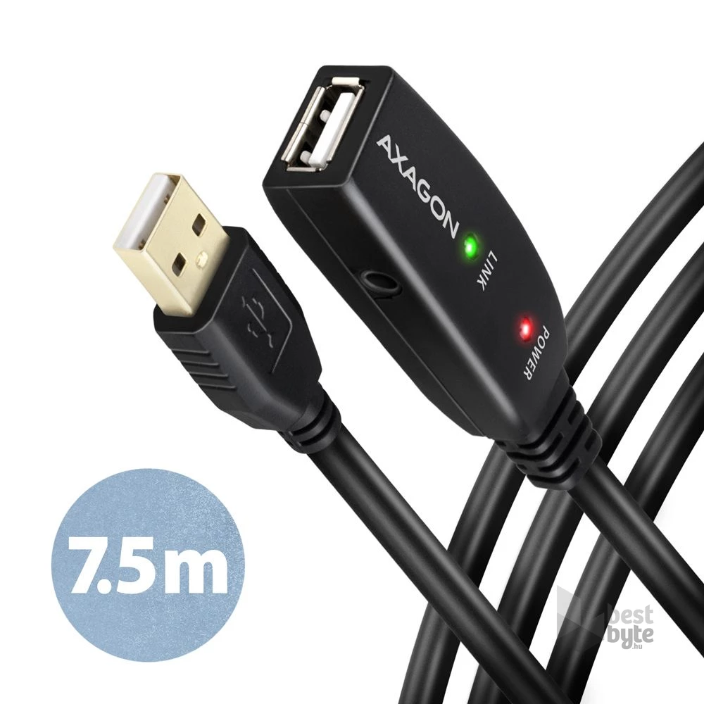 Axagon ADR-207 7,5m USB repeater kábel