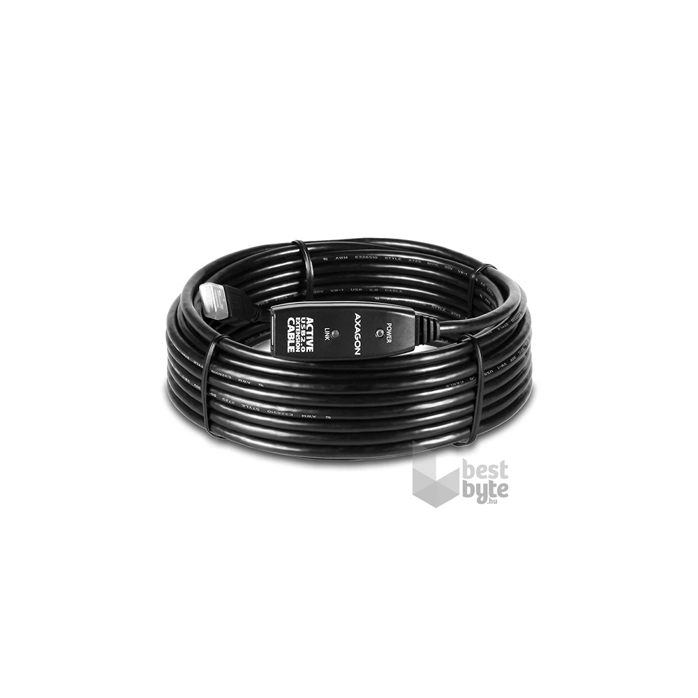Axagon ADR-210 aktív USB hosszabbító kábel 10m