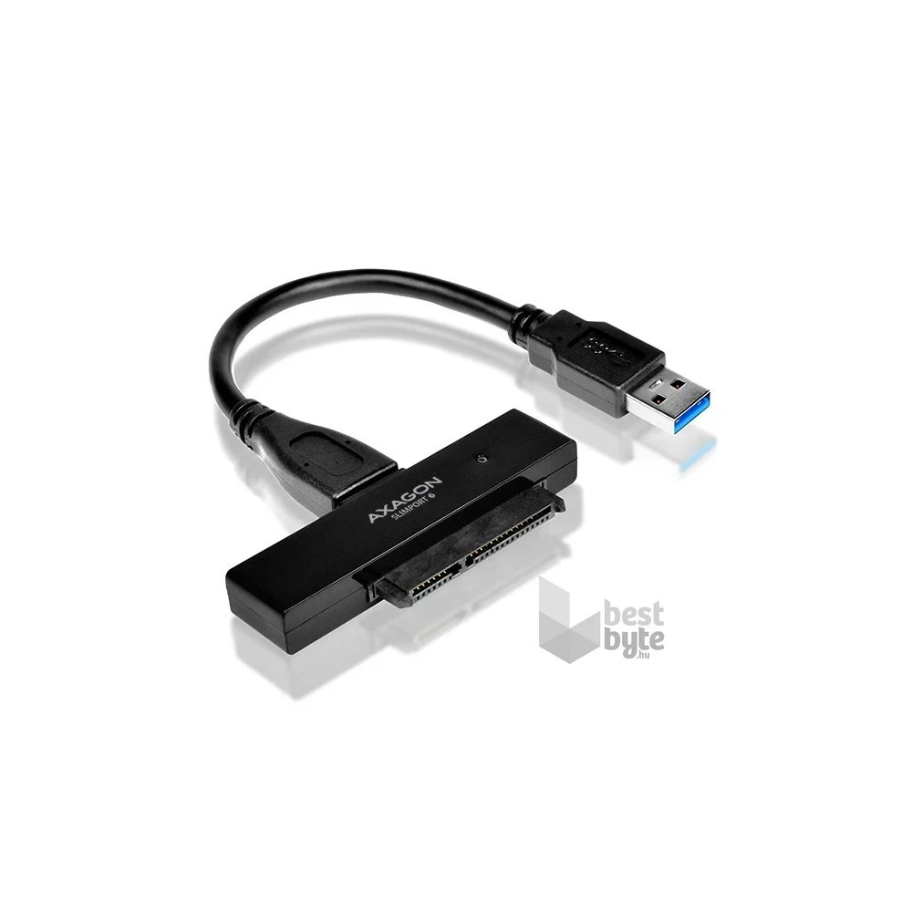 Axagon ADSA-1S6 USB 3.0 szürke külső SATA3 HDD/SSD ház