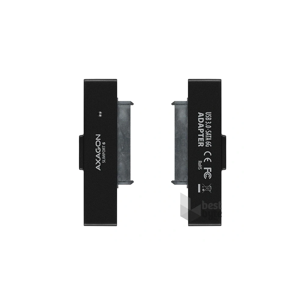 Axagon ADSA-1S6 USB 3.0 szürke külső SATA3 HDD/SSD ház