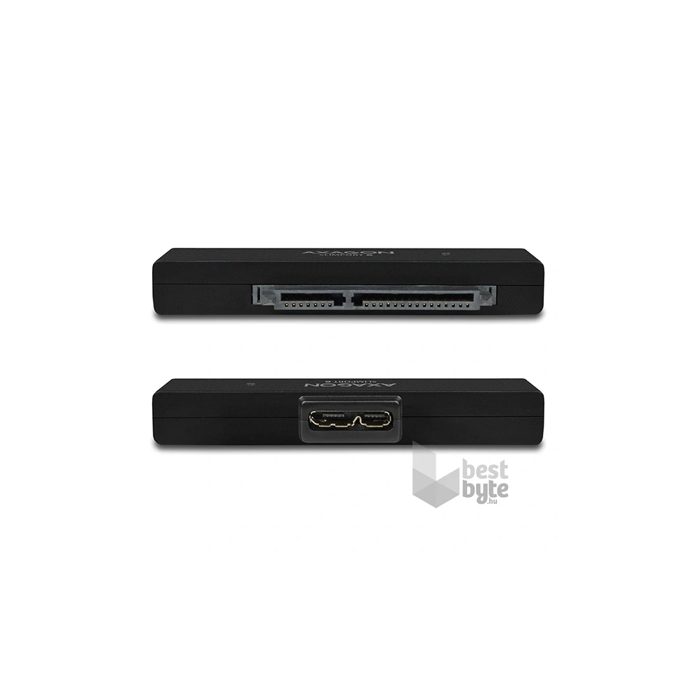 Axagon ADSA-1S6 USB 3.0 szürke külső SATA3 HDD/SSD ház