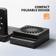 Axagon ADSA-M2C22 USB-C 20Gbps dokkolóállomás 2x M.2 NVMe / SATA SSD-hez, PC nélküli lemezklónozási funkcióval
