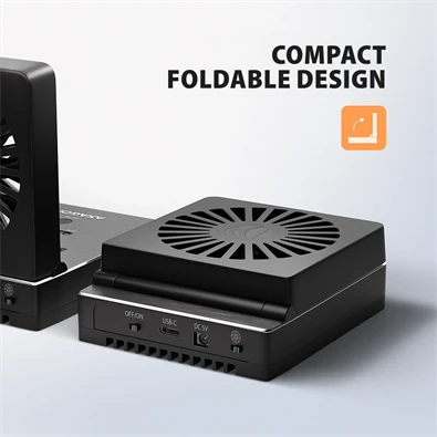 Axagon ADSA-M2C22 USB-C 20Gbps dokkolóállomás 2x M.2 NVMe / SATA SSD-hez, PC nélküli lemezklónozási funkcióval