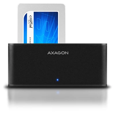 Axagon ADSA-SMB USB 3.0 SATA fekete dokkoló állomás