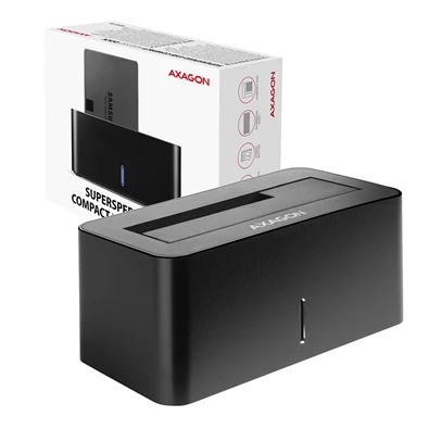 Axagon ADSA-SN USB 3.0 SATA fekete dokkoló állomás