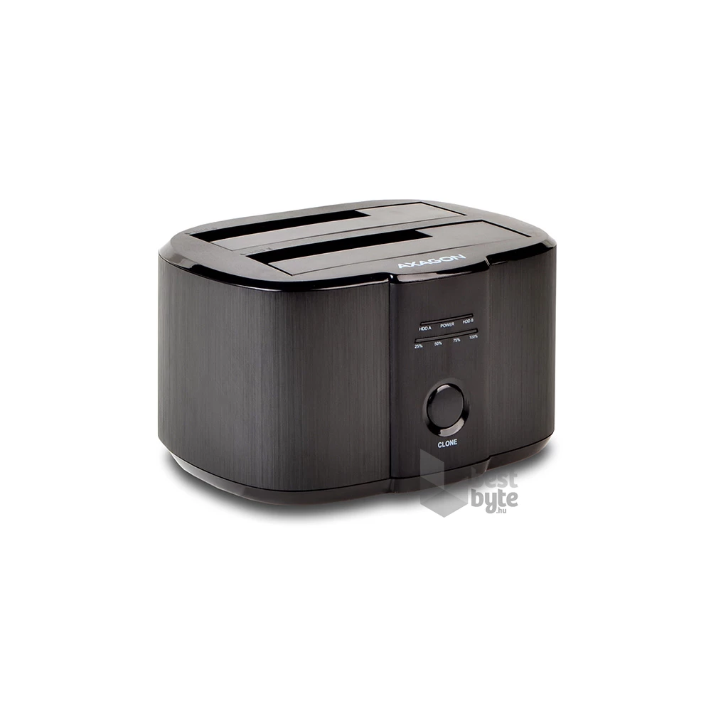 Axagon ADSA-ST USB 3.0 SATA fekete dual dokkoló állomás