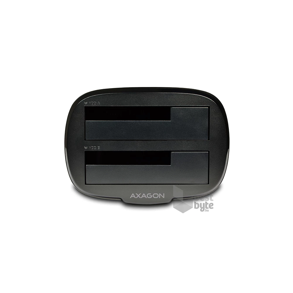 Axagon ADSA-ST USB 3.0 SATA fekete dual dokkoló állomás