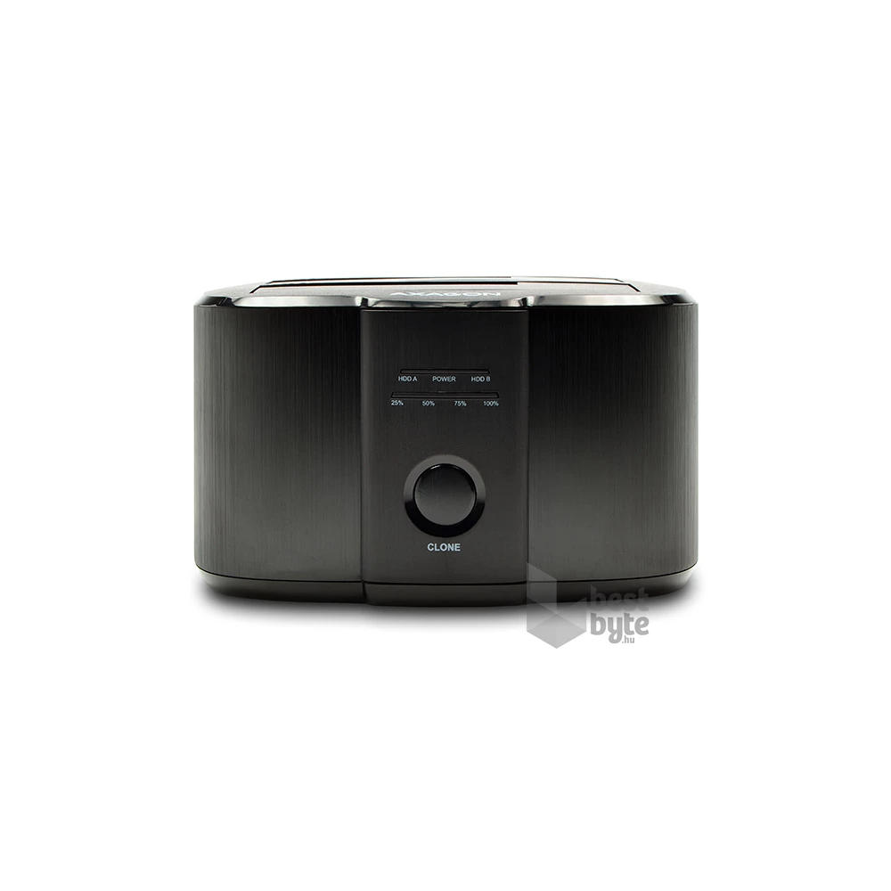 Axagon ADSA-ST USB 3.0 SATA fekete dual dokkoló állomás