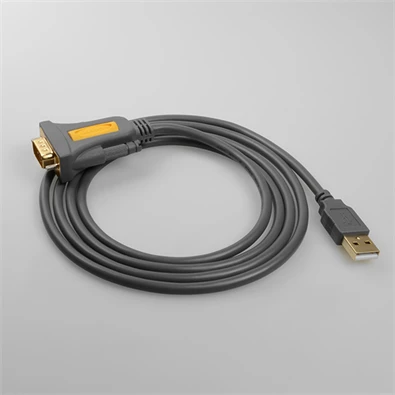 Axagon ADS-1PQ USB 2.0 - soros RS-232 DB9 HQ aktív adapter