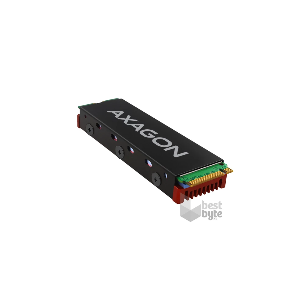 Axagon CLR-M2 alumínium passzív hűtő M.2 SSD-hez