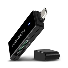 Axagon CRE-S2C USB 3.1 Type-C, slim SD/microSD kártyaolvasó