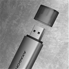 Axagon CRE-SAC USB 3.2 Type-A és Type-C SD/microSD kártyaolvasó