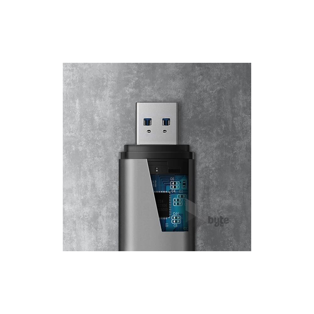 Axagon CRE-SAC USB 3.2 Type-A és Type-C SD/microSD kártyaolvasó