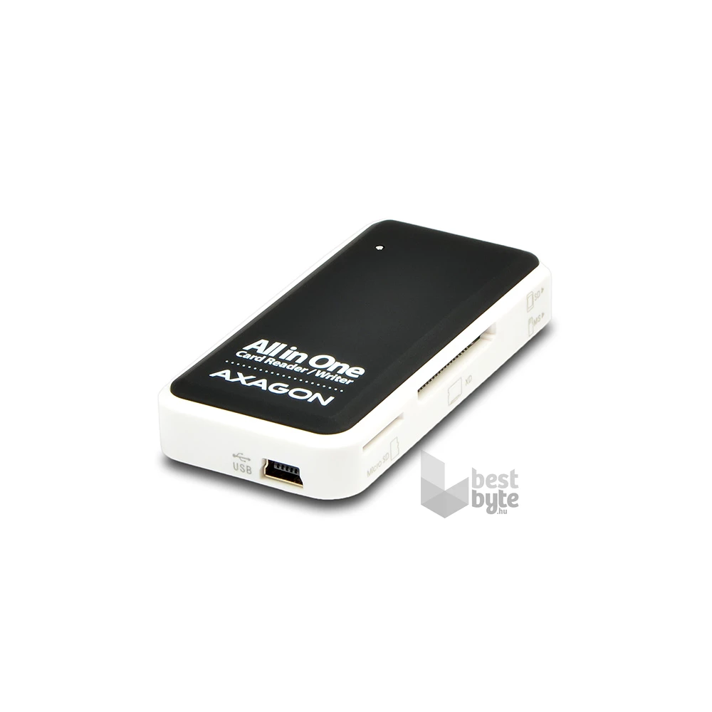 Axagon CRE-X1 USB 2.0 SD/microSD/MS/CF/XD kártyaolvasó