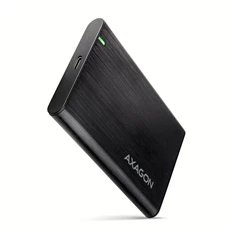 Axagon EE25-A6C USB 3.2 fekete csavar nélküli külső alumínium 2,5" HDD/SSD ház