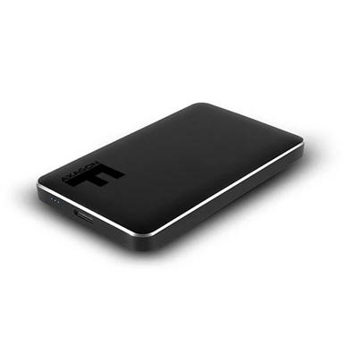 Axagon EE25-F6B USB 3.0 fekete csavar nélküli külső alumínium 2,5" HDD/SSD ház