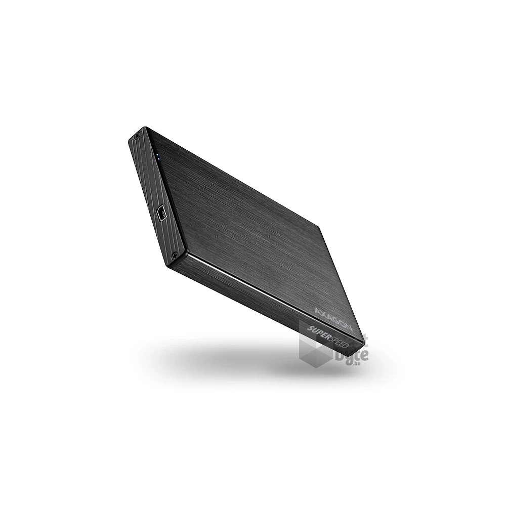 Axagon EE25-XA3 USB 3.0 fekete külső alumínium HDD/SSD ház
